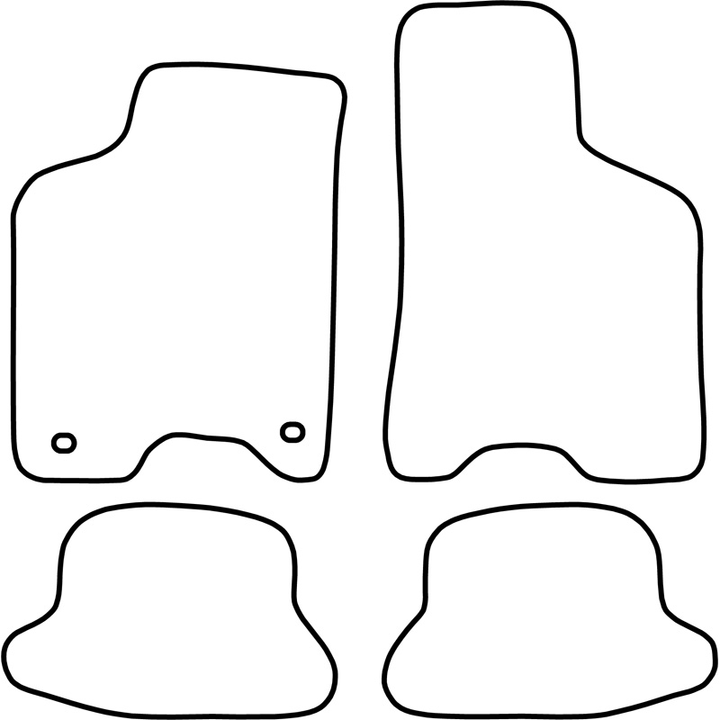 Automatten  Seat Arosa 1997-2004