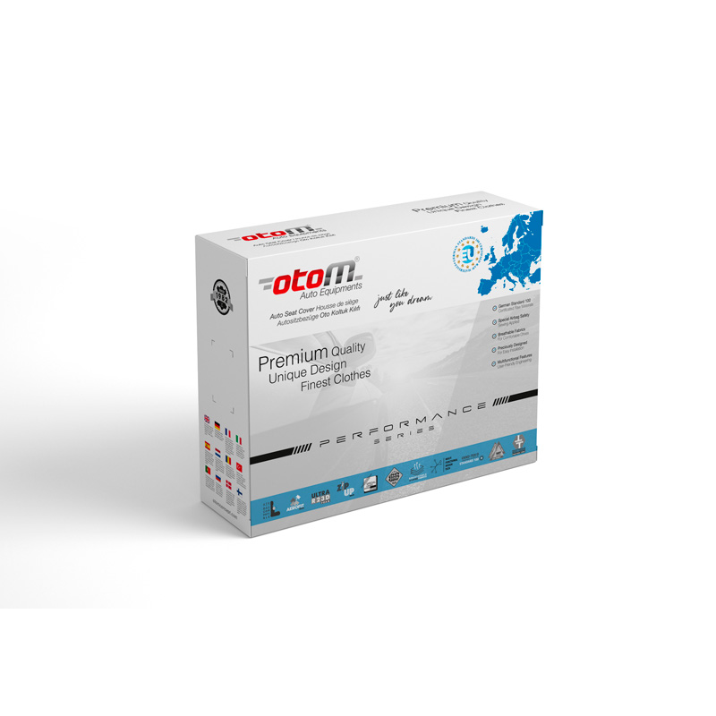 Original Design Stoffen Stoelhoezenset 1+1  Volkswagen Crafter/MAN TGE 2017- (Ergo Comfort)