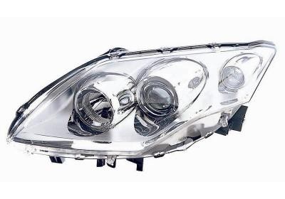 koplamp, H7+H7, elektr verstelb, rechts Renault Laguna, 2007-201