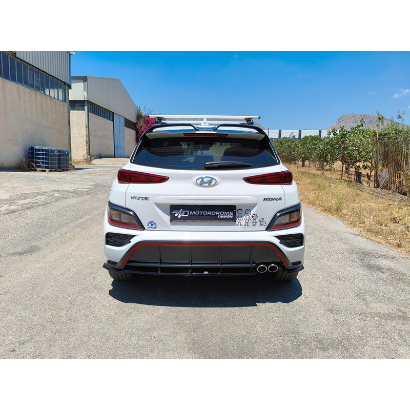 Motordrome Dakspoiler  Hyundai Kona mk1 Facelift 2020-2023 (PU)