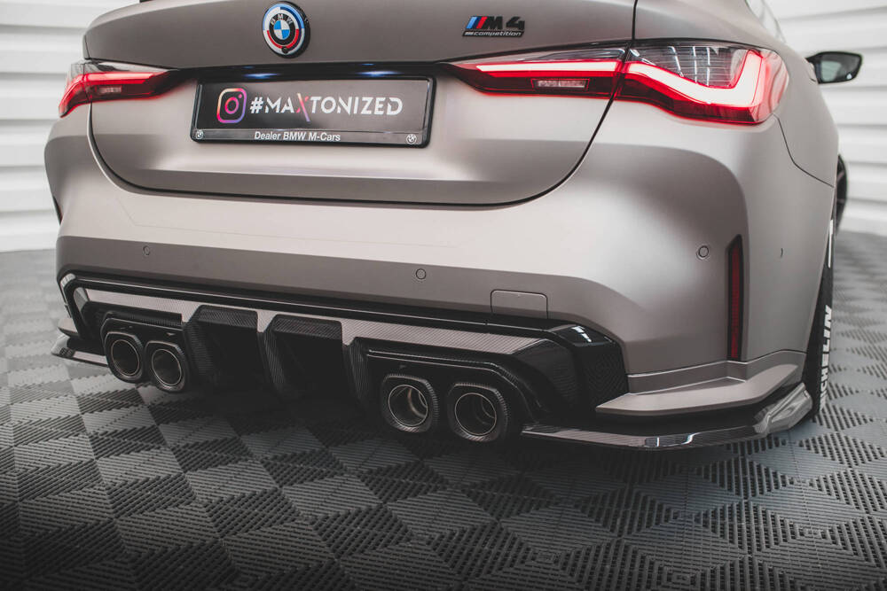 Set Carbon Fiber Splitters BMW M4 G82