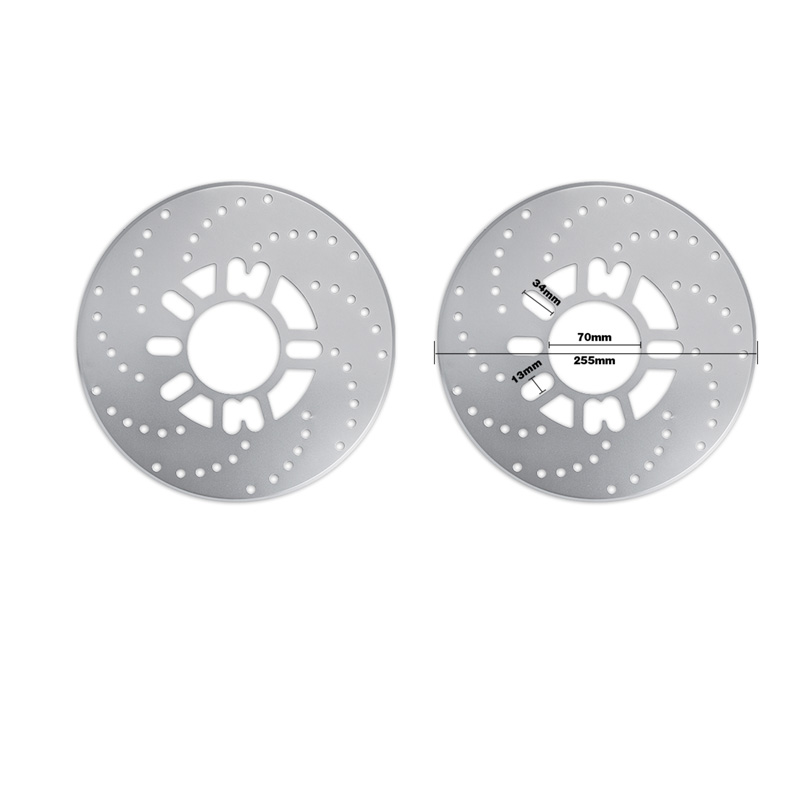 Simoni Racing Set universele Remschijfdummy's - Aluminium - Set à 2 stuks