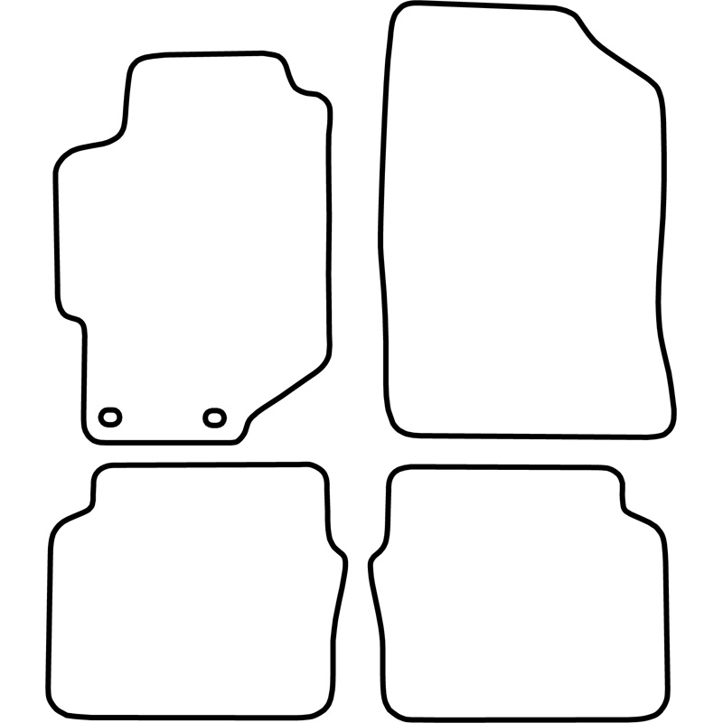Automatten  Honda Accord 2001-2003