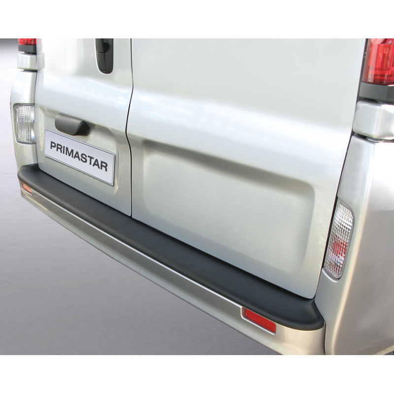 ABS Achterbumper beschermlijst  Nissan Primastar/Opel Vivaro/Renault Trafic 2006-2014 Zwart