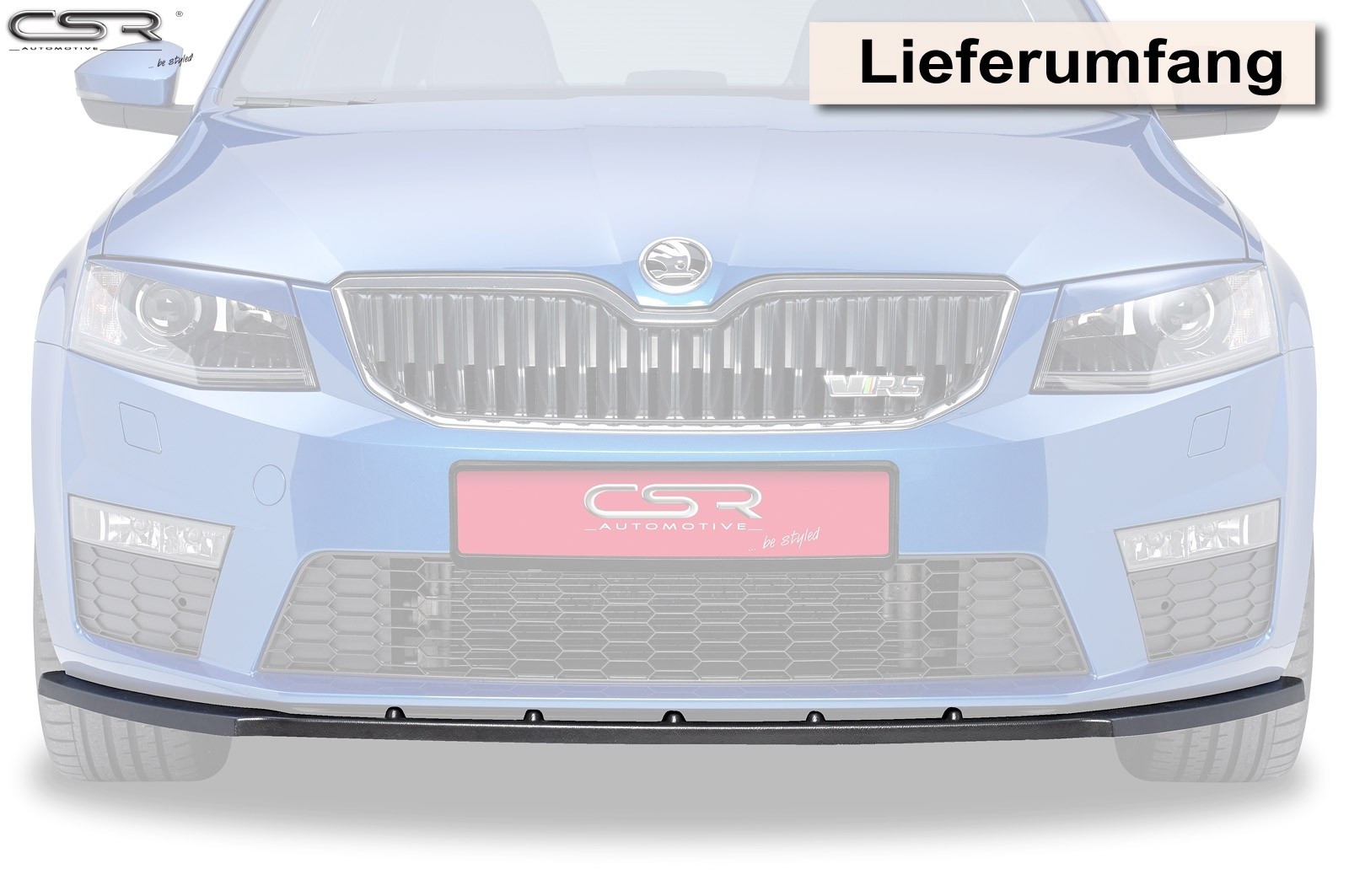 Voorspoiler Skoda Octavia 5E RS CSL097-G
