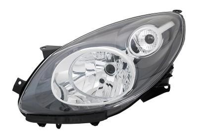 koplamp, H4, elektr verstelb, incl stelmotortje, rechts Renault