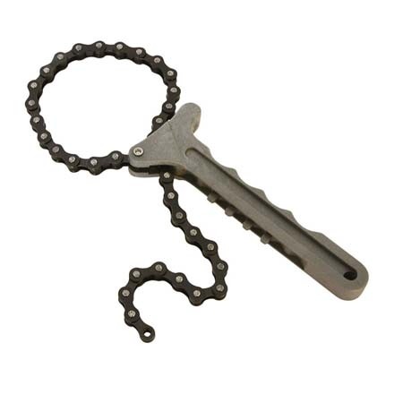Oliefiltersleutel met ketting