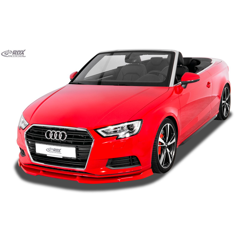 Sideskirts 'Slim'  Audi A3 (8V7) Cabrio 2013- (ABS zwart glanzend)
