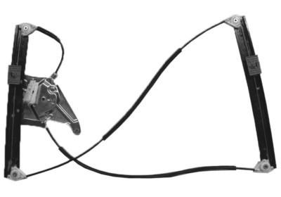 raammechanisme, 3 drs, zonder motor, rechts Audi A3, 1996-2003