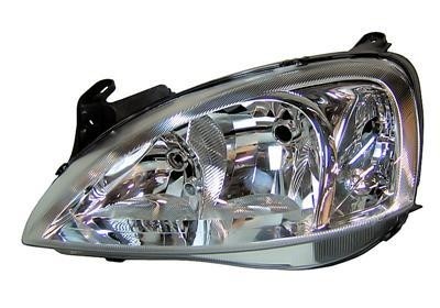 koplamp, Valeo, H7+H1, elektr verstelb, links, 08/2004-Opel Cors