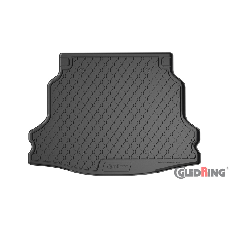 Rubbasol (Rubber) Kofferbakmat  Honda Civic X HB 5-deurs 2017-2022 (met reservewiel)