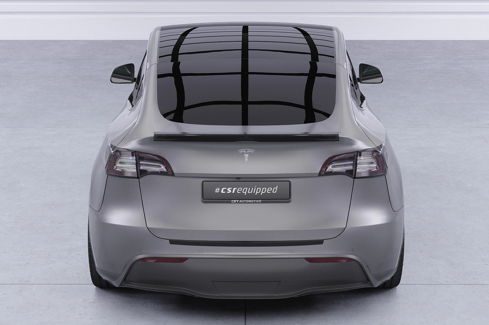 Achterspoiler Tesla Model Y glans zwart – CSR Automotive