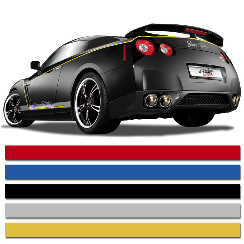 Universele zelfklevende striping AutoStripe Cool200 - Goud - 6mm x 975cm
