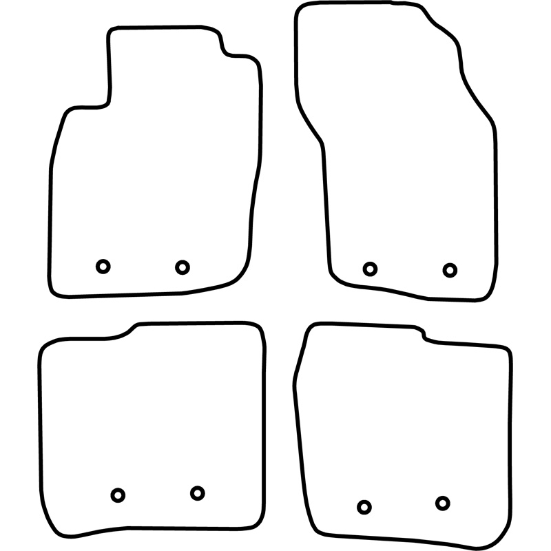 Automatten Velours  Volvo S40/V40 1999-2003