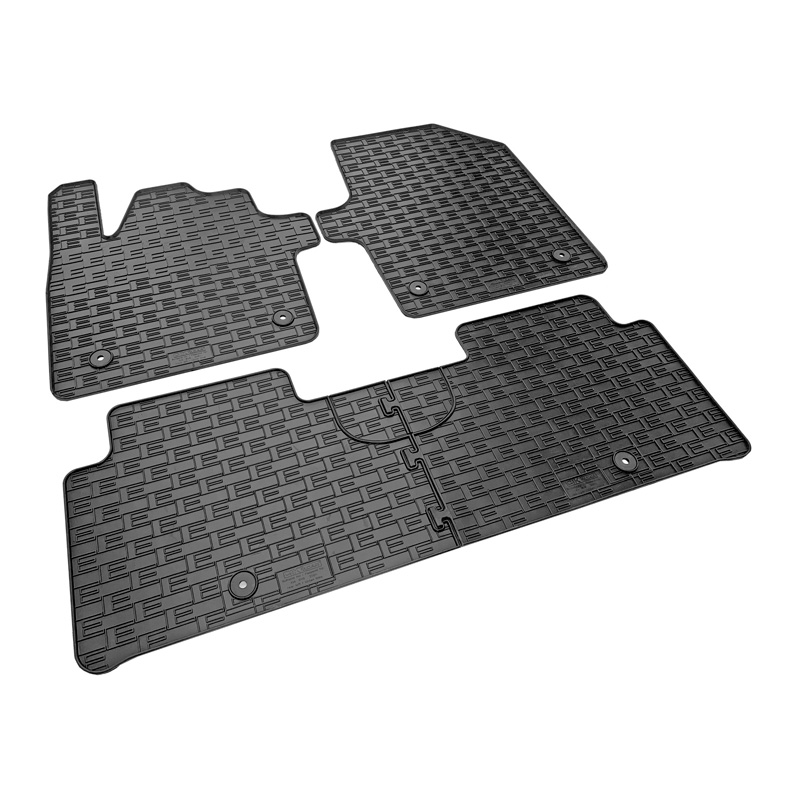 Rubber matten  Kia EV6 2021- (3-delig + montagesysteem)