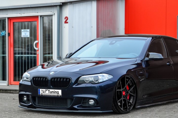Voorspoiler lip BMW 5-Serie F10 F11 M-Pakket 2013-2015