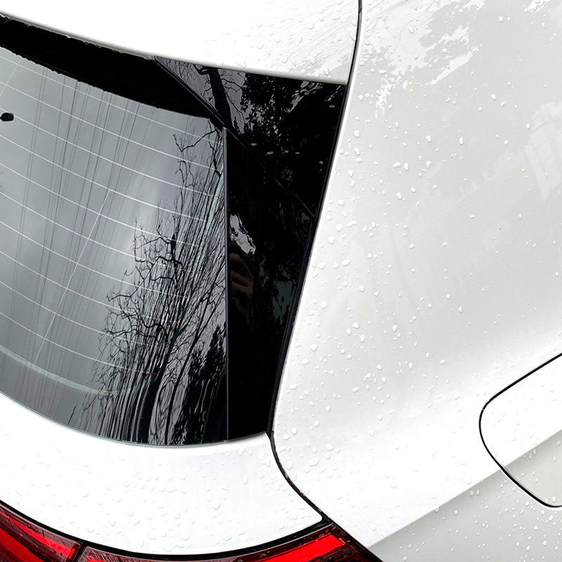 Set achterruit side-spoilers  Volkswagen Golf VIII HB 3/5-deurs 2020- (ABS Glanzend zwart)