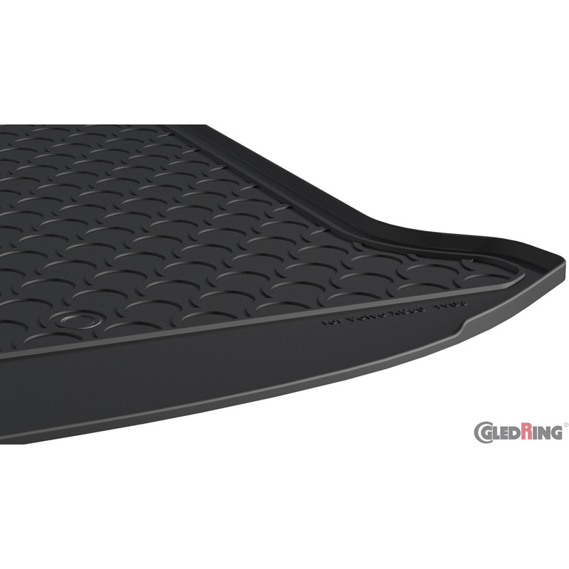 Rubbasol (Rubber) Kofferbakmat  Volvo XC60 2008-2016 (met ruimtebesparend reservewiel)