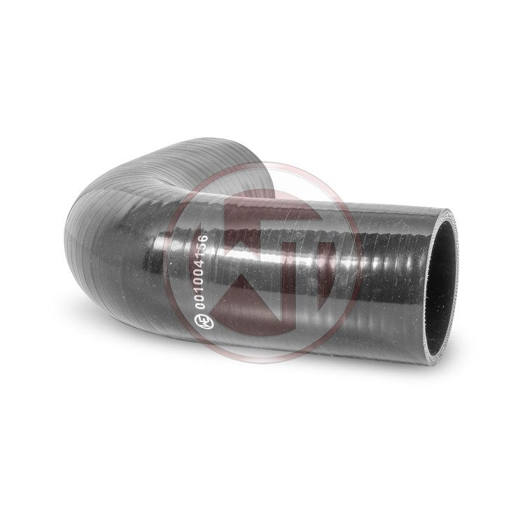 Wagner 90° Graden Siliconen Bocht Zwart Ø55 mm