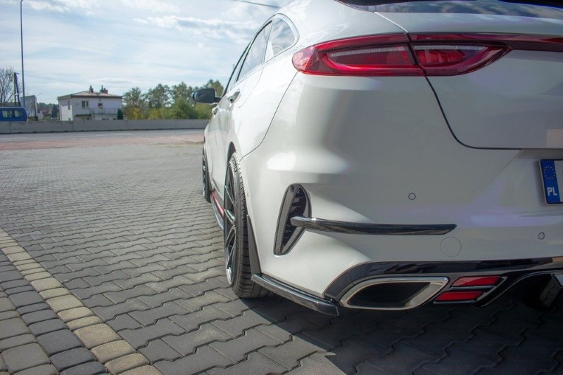 Achterzij Spoilers Kia ProCeed GT Mk 3 Glanzend Zwart