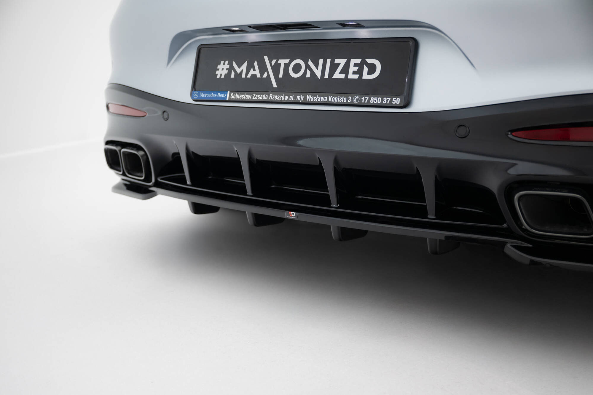 Bodykit V.1 Mercedes-AMG GT 63 C192 Maxton Glanzend zwart