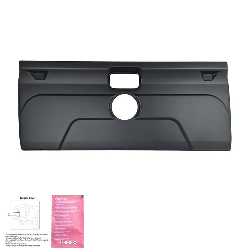 Achterklepcover  Volkswagen Amarok MK1 2010-2022 - Matzwart