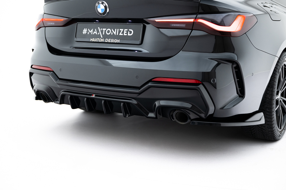 Achter Diffuser BMW 4 M-Pack G22 / G23 / G22 Facelift / G23 Facelift Maxton