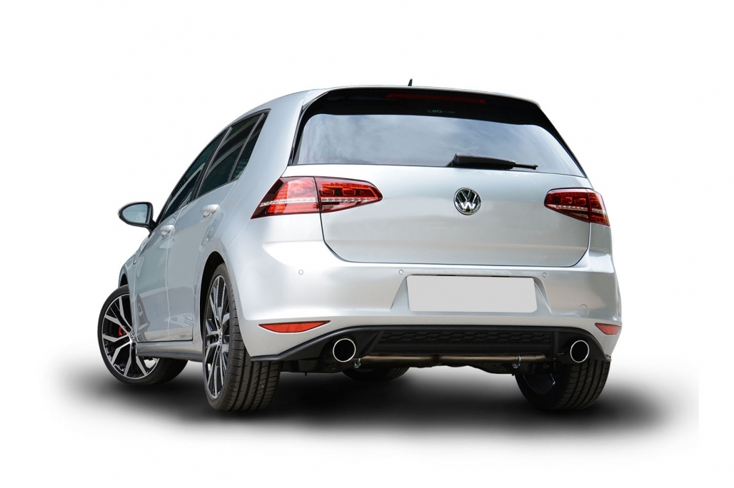Achterbumper Diffusor VW Golf 7 GTI-Look