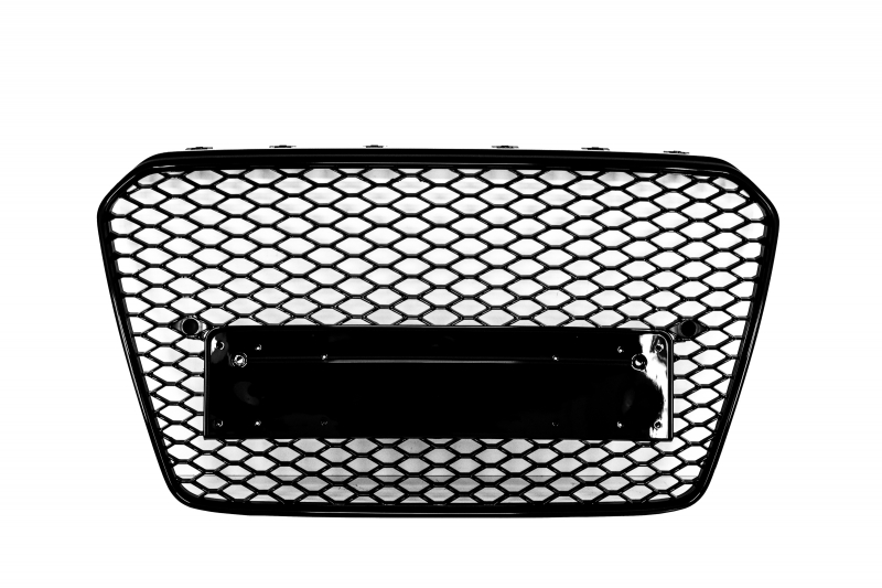 Grill Audi A5 8T 12-16 RS5 Look zwart S-Line