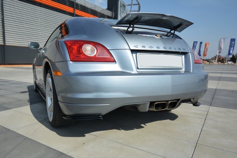 Achterzij Spoiler Chrysler Crossfire Glanzend Zwart