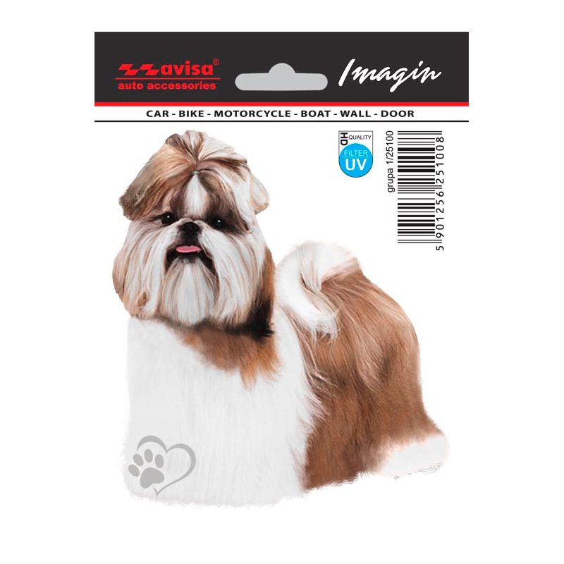 Auto Tattoo Sticker Shih Tzu - 11x12cm