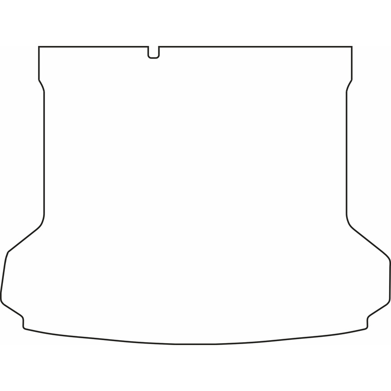 Velours Kofferbakmat  Volkswagen ID.4 2020- (Lage laadvloer)
