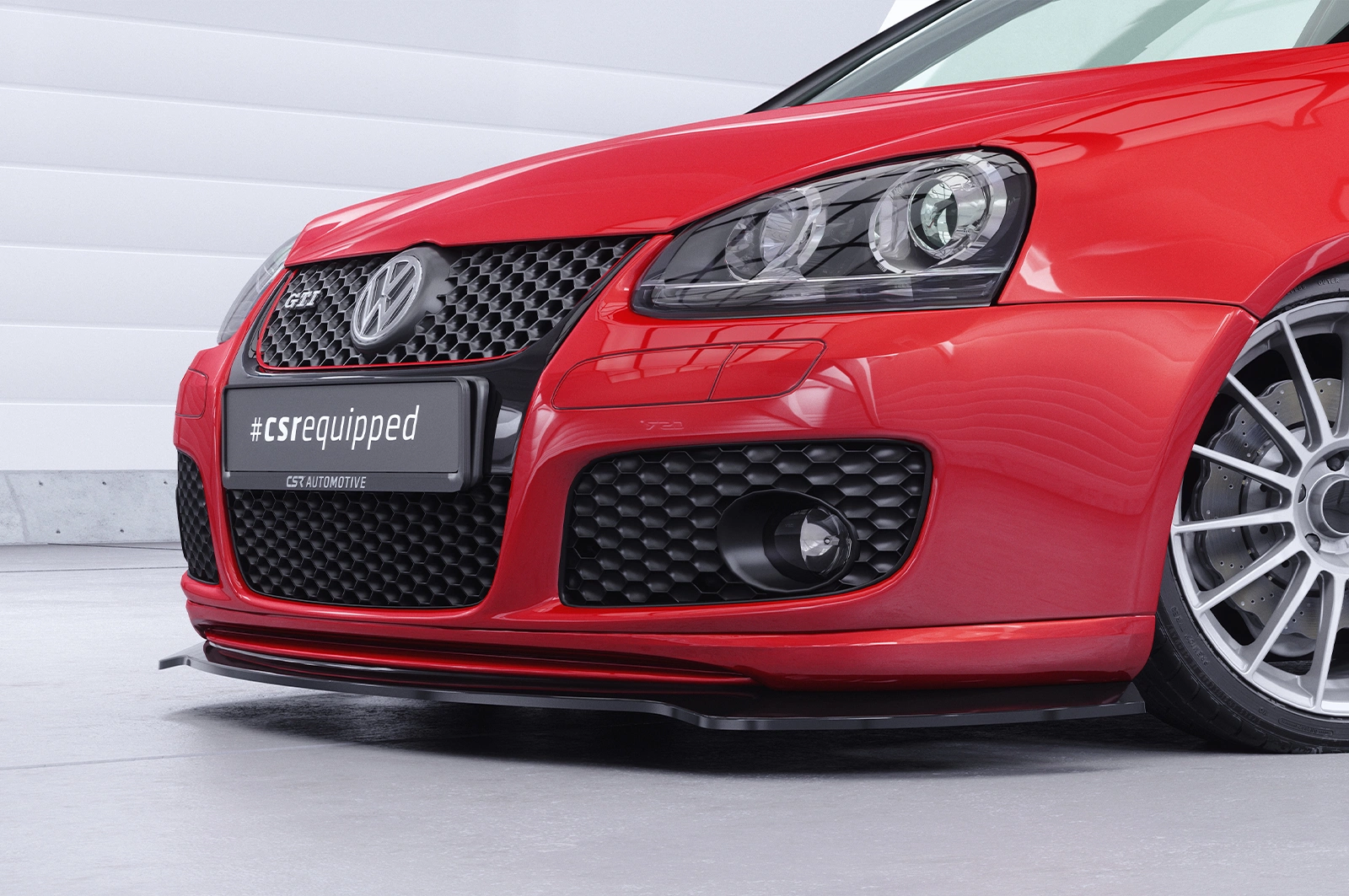 Voorspoiler VW Golf 5 (Typ 1K) GTI Edition 30/Pirelli glans zwart