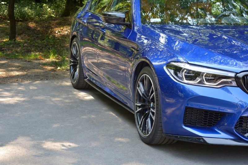 Zijskirts Diffusers BMW M5 F90 Glanzend Zwart