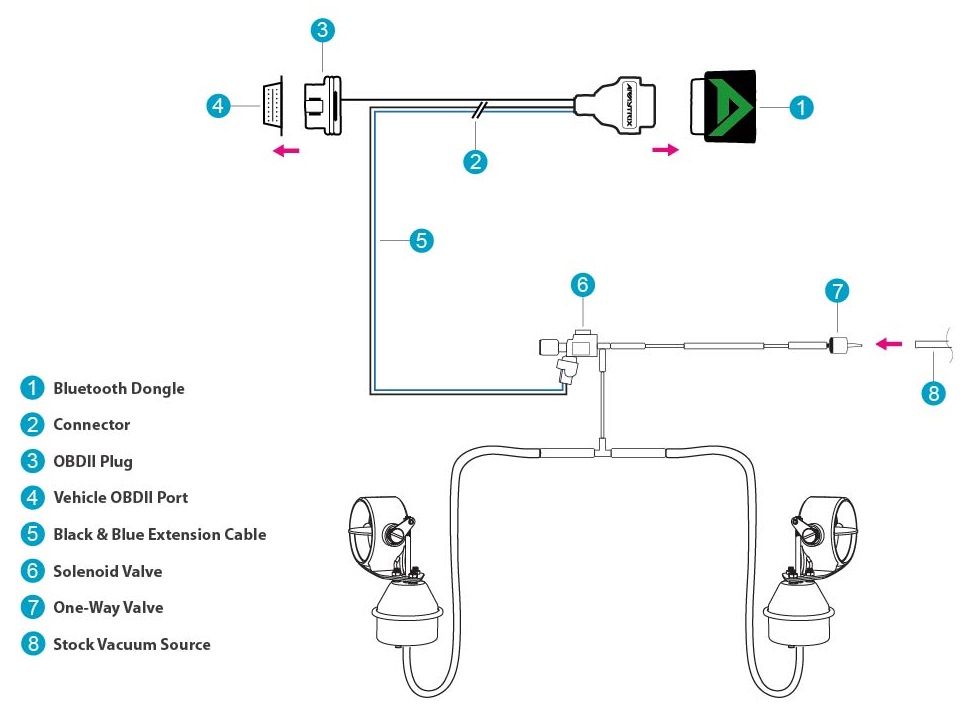 Armytrix Porsche 987.2 PDK Cayman / S / R (2009-2012) Valvetroni