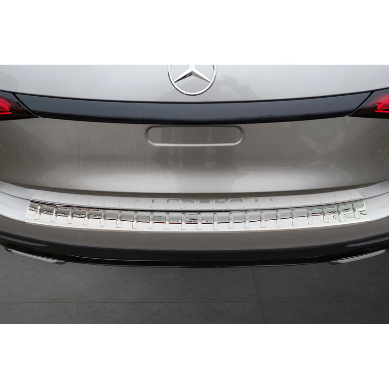Chroom RVS Achterbumperprotector  Mercedes GLC II (X254) 2022- 'Ribs'