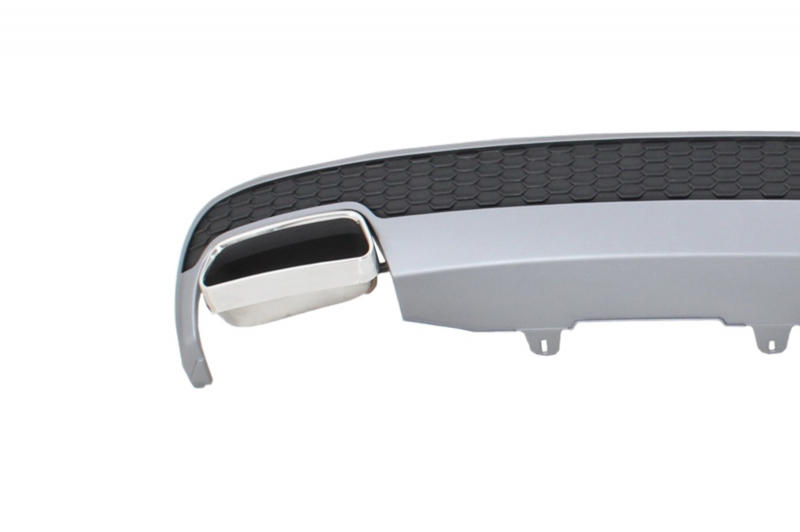 Achterbumper diffusor Audi A6 4G 2011-2014 Facelift Design