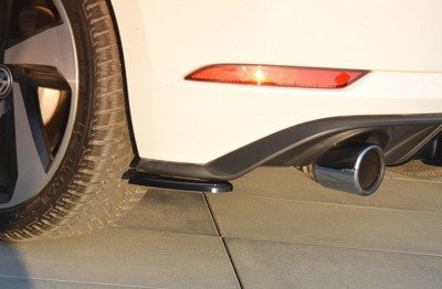 Zijdiffusers VW Golf 7.5 GTI Facelift Glans Zwart