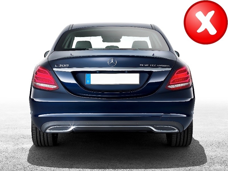 Sierstukken 43 AMG look Mercedes C W205 E W212 GLE W166 GLC W253
