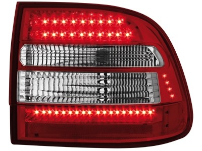 Achterlichten Porsche Cayenne LED rood/wit