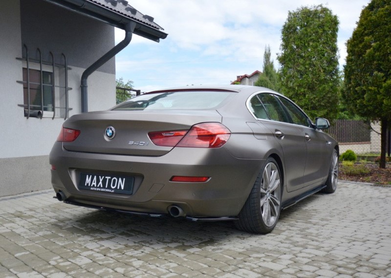 Zijskirt Spoilers BMW 6 Gran Coupé Glanzend Zwart