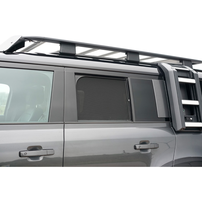 Set Car Shades (achterportieren)  Land Rover Defender D130 5-deurs 2020- (4-delig)