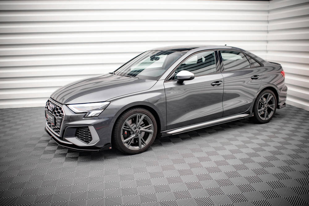 Street Pro Zijskirts met Canards Audi A3 S-Line/S3 8Y