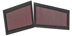 K&N Inlegfilter Mercedes CLK320 3.0 5/2005-09