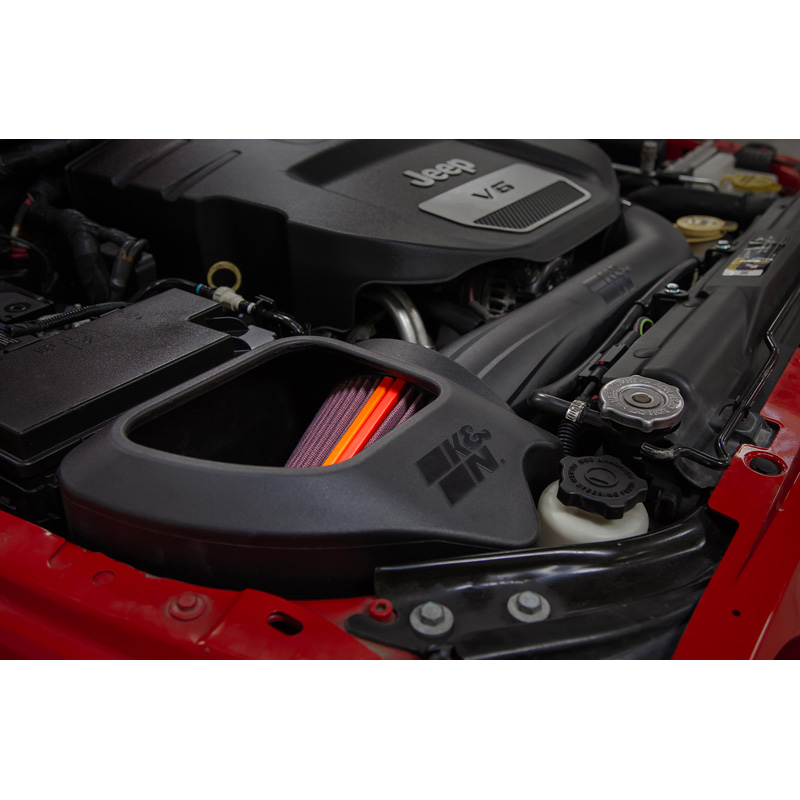 K&N NextGen Cold Air intake  Jeep Wrangler 3.6L V6 2012-2018 (50-1566)