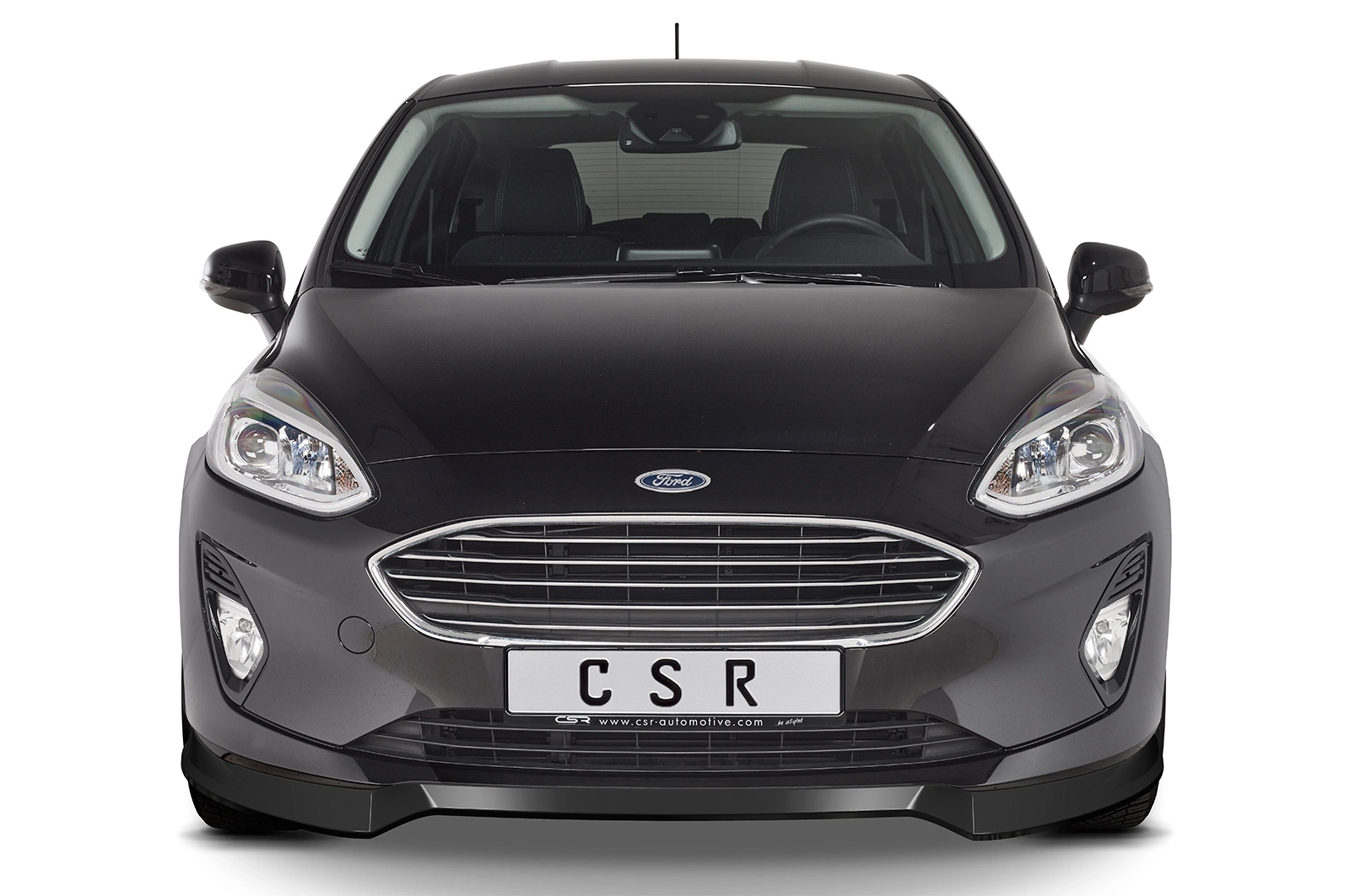 Voorspoiler Ford Fiesta MK8 Glans Zwart (2017-) van CSR Automotive