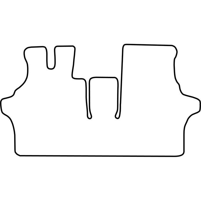 Automatten  Mercedes Vito 1996-1999 (alleen voor)