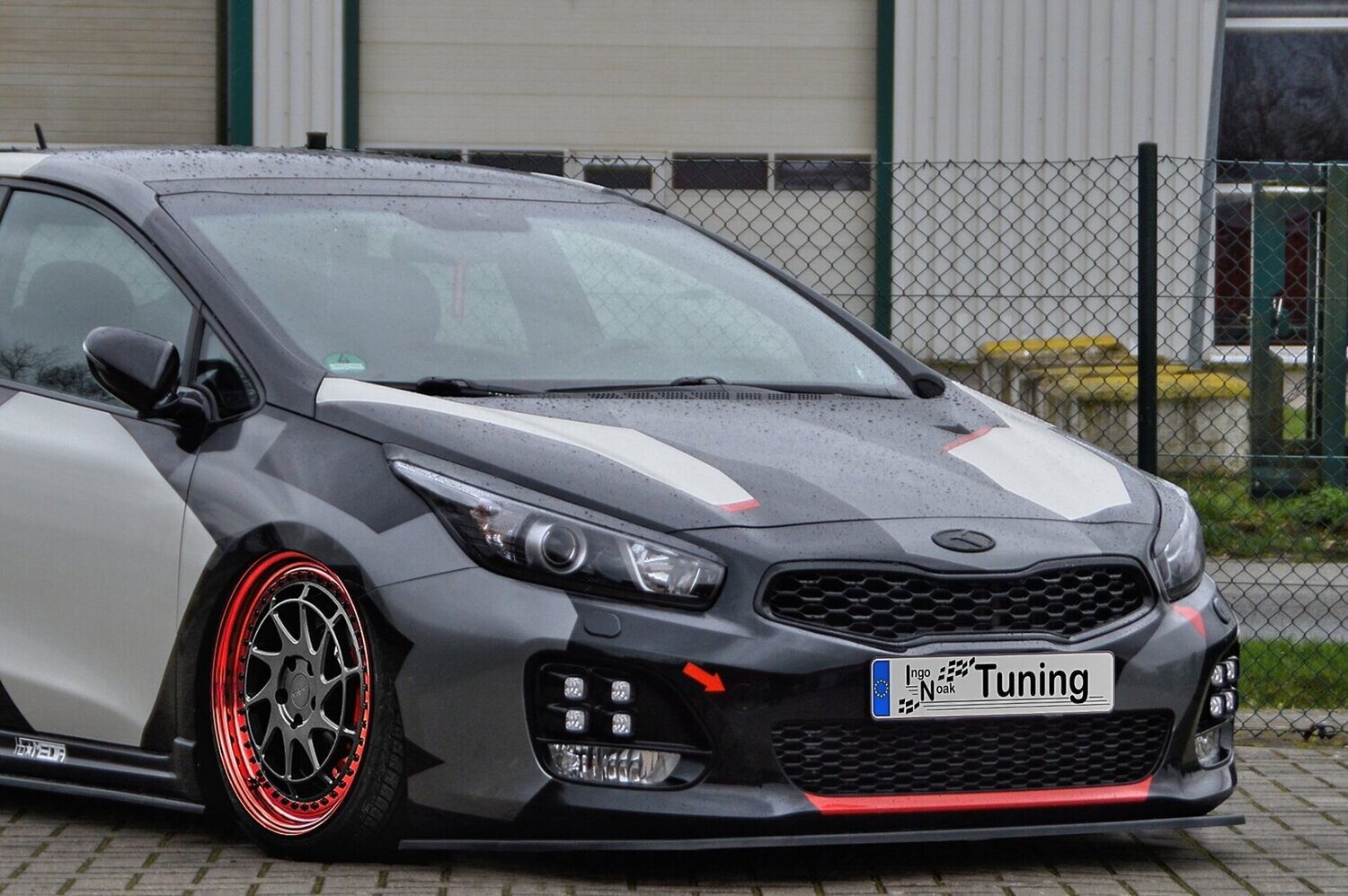 Voorspoilerlip Kia Ceed GT Line