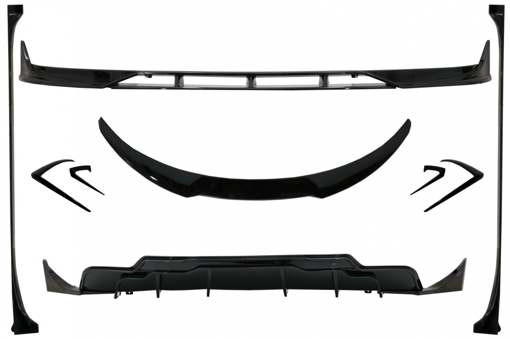 Bodykit Tesla Model 3 Glans Zwart