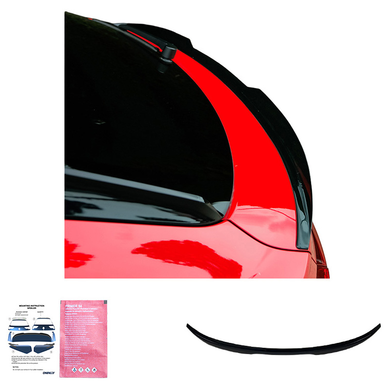 Oneway Achterspoiler  Audi Q3 (F3N) Sportback 2019-2025 incl. S-Line/RSQ3 - Glanzend zwart